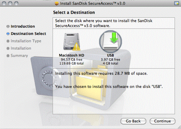 delete sandisk secure access